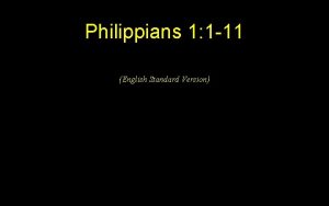 Philippians 1 1 11 English Standard Version ESV