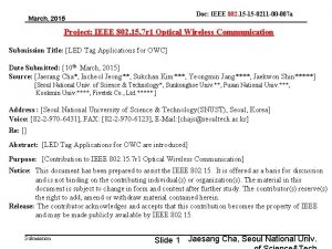 Doc IEEE 802 15 15 0211 00 007