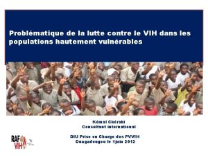 Problmatique de la lutte contre le VIH dans