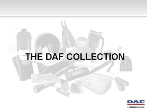 THE DAF COLLECTION Merchandise 1 DAF Chauffeurstas Part