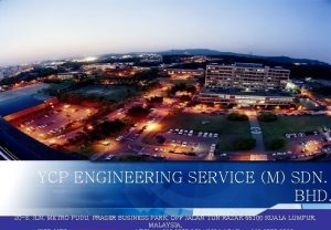 YCP ENGINEERING SERVICE M SDN BHD 20 3