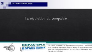 N 2 Les carnets dEspace Reims La rquisition