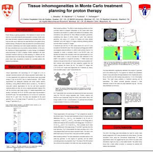 Tissue inhomogeneities in Monte Carlo treatment planning for