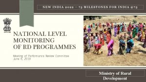 NEW INDIA 2022 75 MILESTONES FOR INDIA 75