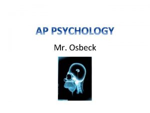 Mr Osbeck Who is Mr Osbeck 2 6131999