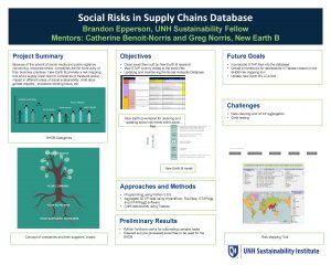 Social Risks in Supply Chains Database Brandon Epperson