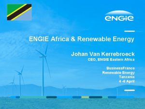 EEAApril 4 6 ENGIE 2017 Africa Renewable Energy