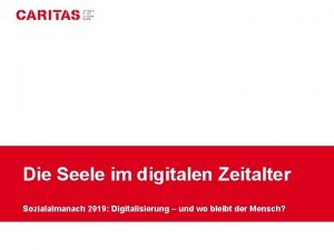 Die Seele im digitalen Zeitalter Sozialalmanach 2019 Digitalisierung