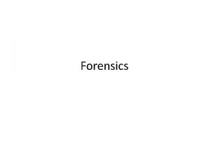 Forensics Forensic Disciplines Ballistics markings on bullets and