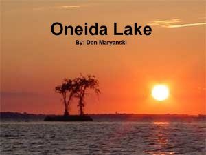 Oneida Lake By Don Maryanski How was Oneida