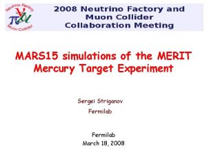 2008 Neutrino Factory and Muon Collider Collaboration meeting