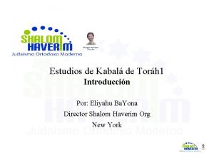 Estudios de Kabal de Torh 1 Introduccin Por