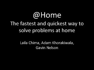 Home The fastest and quickest way to solve