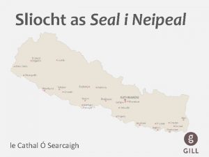 Sliocht as Seal i Neipeal le Cathal Searcaigh