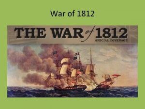 War of 1812 Impressment British War ships would