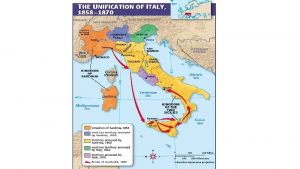 Italian Peninsula had not been unified since fall