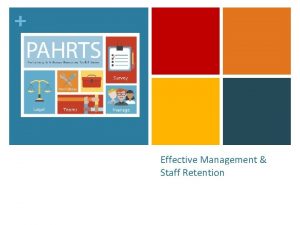 Effective Management Staff Retention Turnover Rates Average 2013