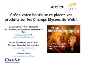 Atelier Crez votre boutique et placez vos produits