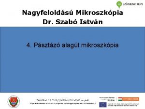 Nagyfelolds Mikroszkpia Dr Szab Istvn 4 Psztz alagt