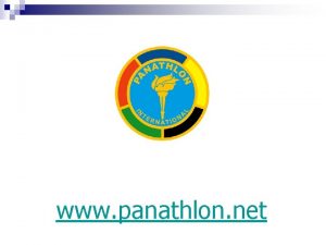 www panathlon net n n n Der Name