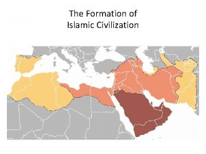 The Formation of Islamic Civilization Prophet Muhammad Born