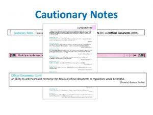 Cautionary Notes Degree course suggestions within each top