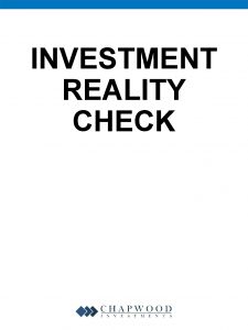 INVESTMENT REALITY CHECK The 8 Metrics to Objectively