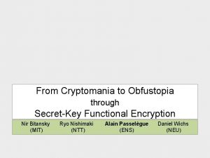 From Cryptomania to Obfustopia through SecretKey Functional Encryption