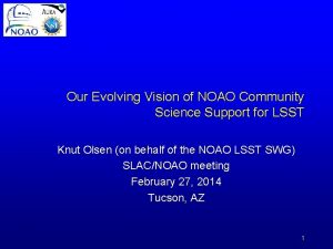 Our Evolving Vision of NOAO Community Science Support