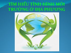 TM HIU TNH HNH MI TRNG A PHNG