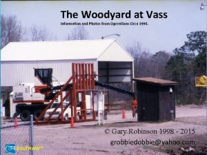 The Woodyard at Vass Information and Photos from