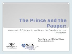 The Prince and the Pauper Movement of Children