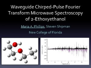 Waveguide ChirpedPulse Fourier Transform Microwave Spectroscopy of 2