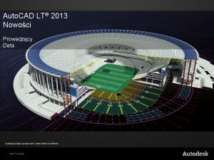 Auto CAD LT 2013 Nowoci Prowadzcy Data Ilustracja