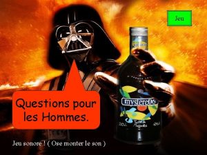 Jeu Questions pour les Hommes Jeu sonore Ose