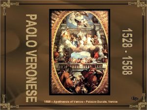 1585 Apotheosis of Venice Palazzo Ducale Venice PAOLO