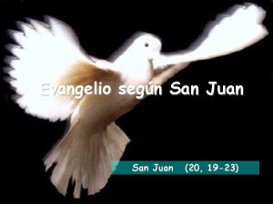 Evangelio segn San Juan 20 19 23 Lectura