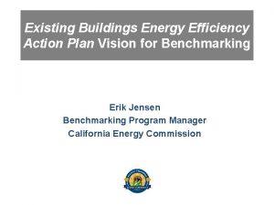 Existing Buildings Energy Efficiency Action Plan Vision for