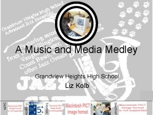 Student Produced CDROMs A Music and Media Medley