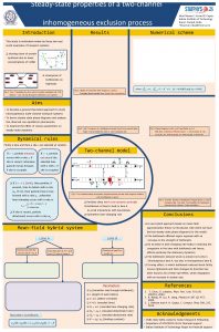 Steadystate properties of a twochannel inhomogeneous exclusion process