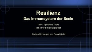 Resilienz Das Immunsystem der Seele Infos Tipps und