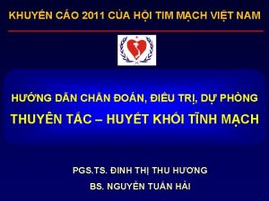 KHUYN CO 2011 CA HI TIM MCH VIT