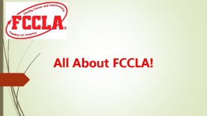 All About FCCLA Video Clip https www youtube