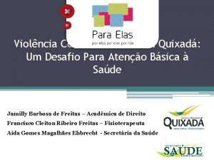 Violncia Contra a Mulher em Quixad Um Desafio