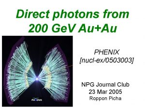 Direct photons from 200 Ge V AuAu PHENIX