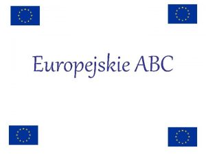 Europejskie ABC Zaoyciele Unii Europejskiej Alcide De Gasperi