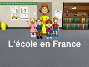 Lcole en France La formation des adverbes Adjectif