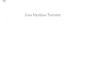 Zona Martimo Terrestre Ley 6043 1977 Artculo 9