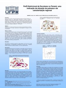 Perfil Nutricional de Escolares no Paran uma indicao
