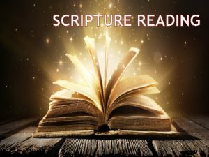 SCRIPTURE READING II CORINTHIANS 4 7 9 But